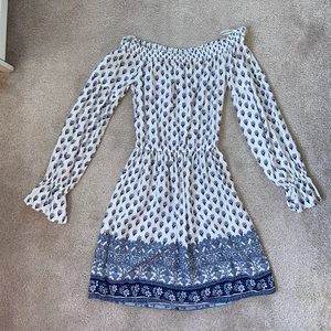 Hollister off the shoulder dress